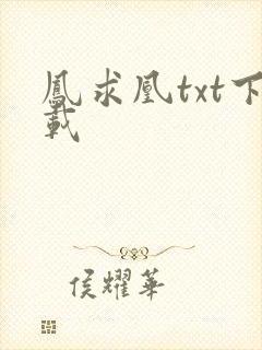凤求凰txt下载