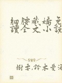 细腰藏娇免费阅读全文小说苏珞浅