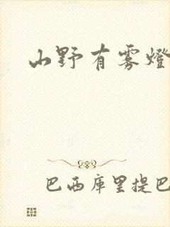 山野有雾灯封面