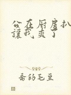 公在厨房扒开腿让我爽了