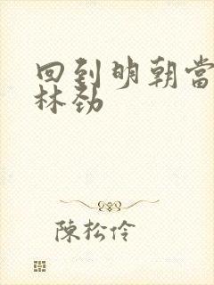 回到明朝当王爷林劲