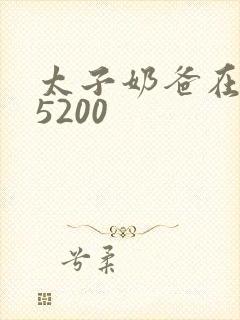 太子奶爸在花都5200