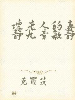 坏老人的春天敏静九章敏静封面