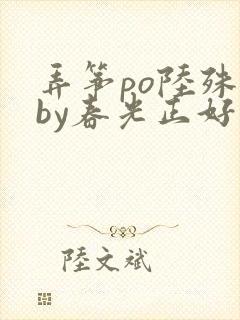 弄筝po陆殊词by春光正好