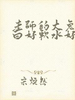 老师的大兔子好白好软水好多