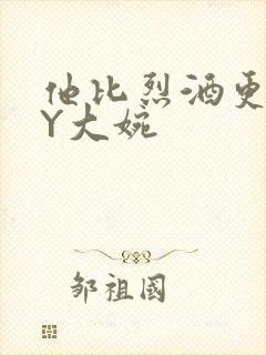 他比烈酒更撩BY大婉