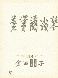 叶泽涛小说全文免费阅读全文