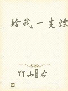 给我一支烟小说
