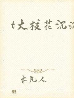 t大校花沉沦封面