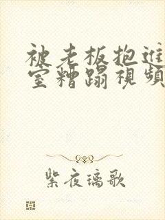 被老板抱进办公室糟蹋视频