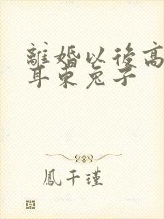 离婚以后高干 耳东兔子