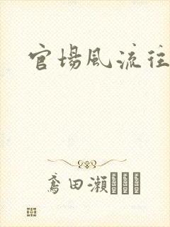 官场风流往事