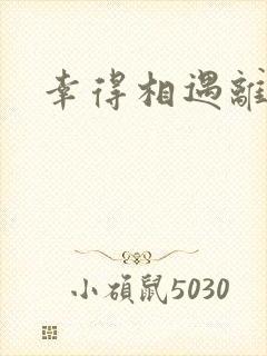 幸得相遇离婚时