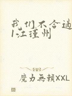 我们不合适1v1江瑾州封面