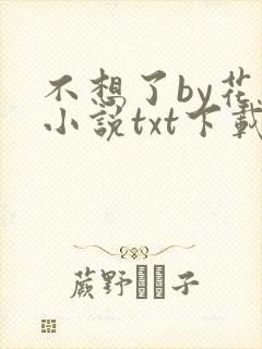 不想了by花卷小说txt下载