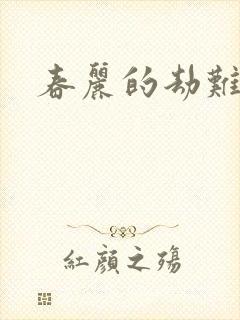 春丽的劫难封面