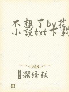 不想了by花卷小说txt下载