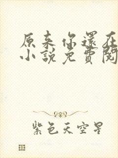 原来你还在这里小说免费阅读封面
