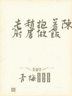 老赵抱着陈婷在厨房做饭