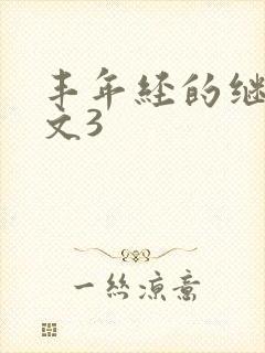 丰年经的继拇中文3封面