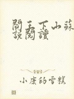 阎王下山苏文小说阅读封面