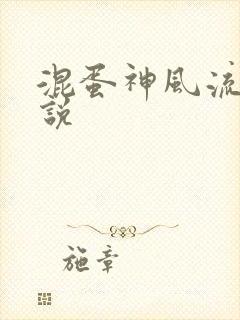混蛋神风流史小说