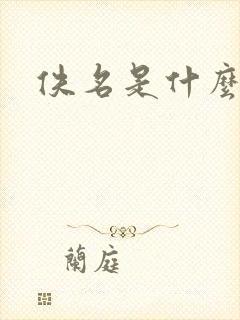 佚名是什么意思封面