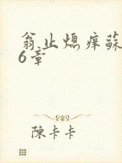 翁止熄痒苏玥第6章