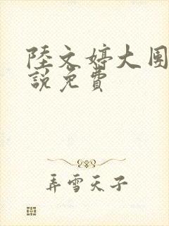 陆文婷大团圆小说免费