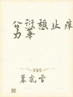 公愆憩止痒古悦力华