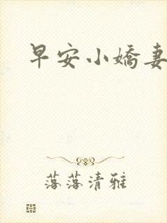 早安小娇妻