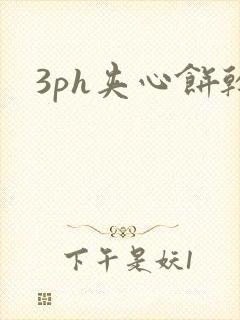 3ph夹心饼干封面