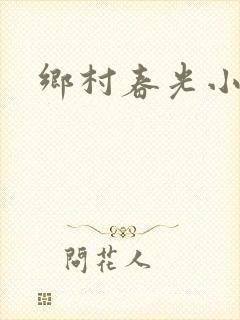 乡村春光小说封面