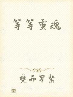等等灵魂