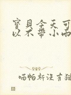 宝贝今天可不可以不带小雨伞