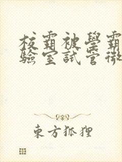 校霸被学霸压实验室试管微博