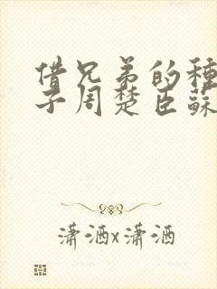 借兄弟的种生孩子周楚臣苏糖