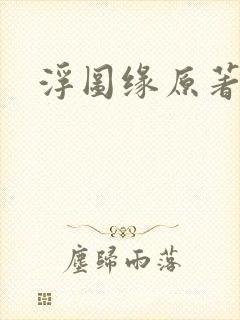 浮图缘原著小说