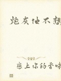 炮灰他不想活了封面