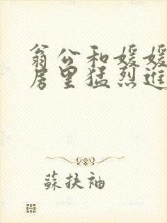 翁公和媛媛在厨房里猛烈进出