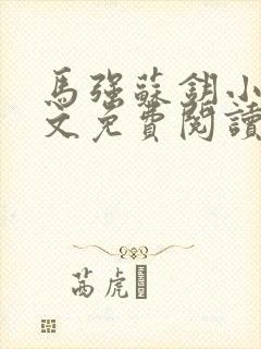 马强苏钥小说全文免费阅读最新章节