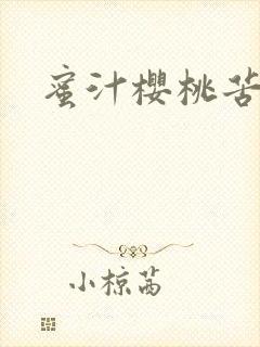 蜜汁樱桃苦咖啡