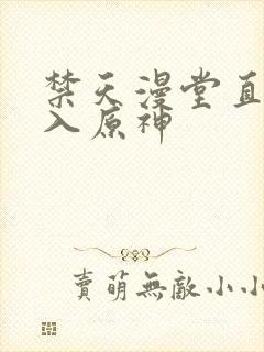 禁天漫堂直接进入原神