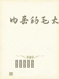 肉岳的毛太浓了封面