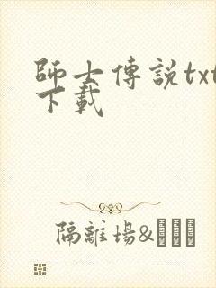 师士传说txt下载