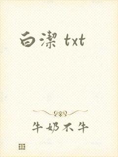 白洁 txt