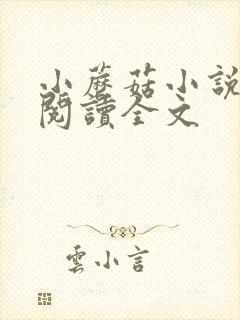 小蘑菇小说免费阅读全文