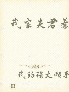 我家夫君惹不起