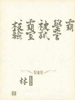 校霸被学霸压实验室试管封面