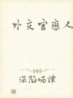 外交官恋人小说